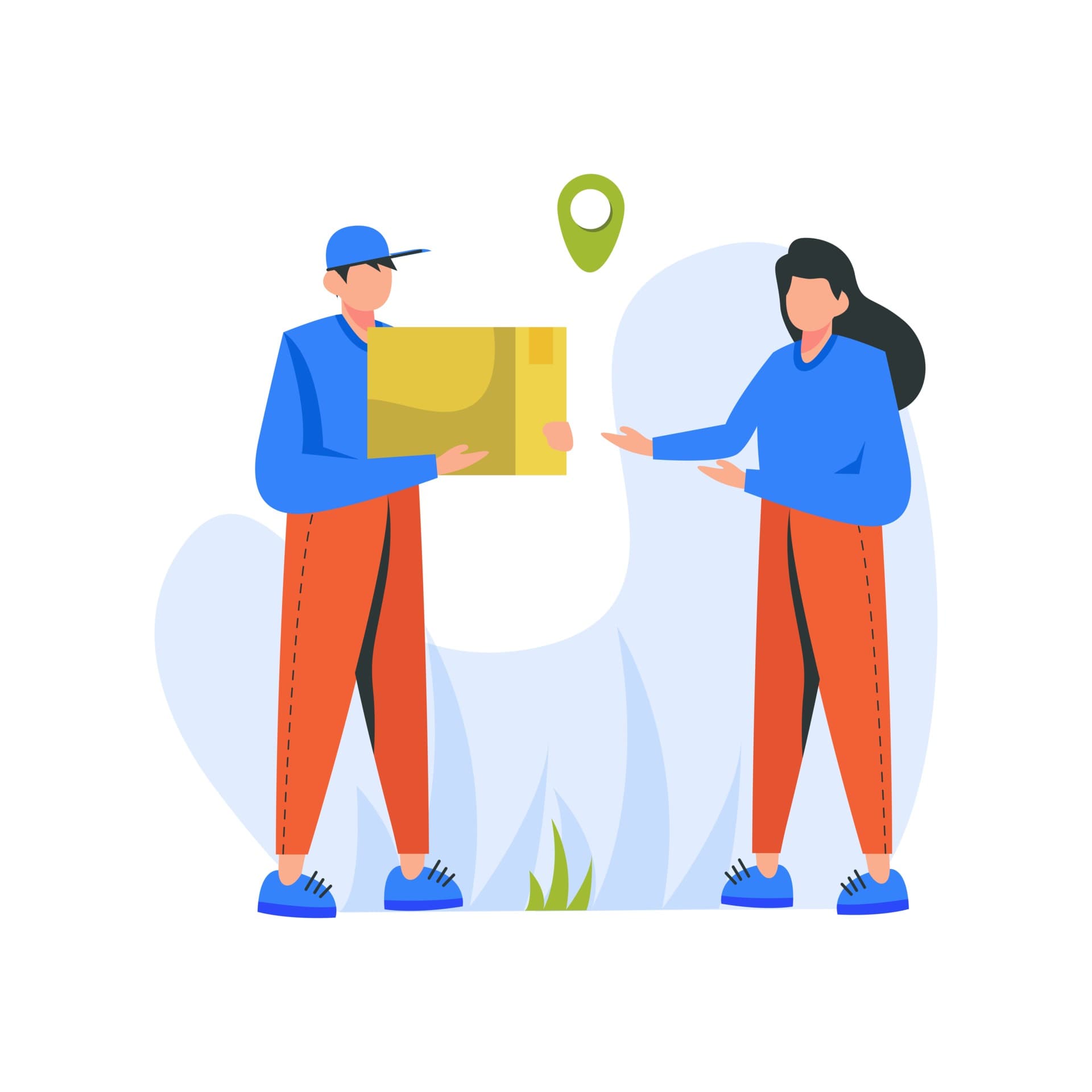 Delivery in action